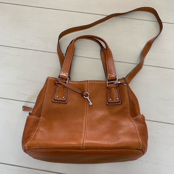 Fossil Handbags - Fossil handbag in beautiful saddle brown